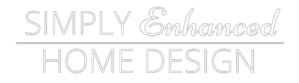 Simply Enhanced Home Design Logo (White)